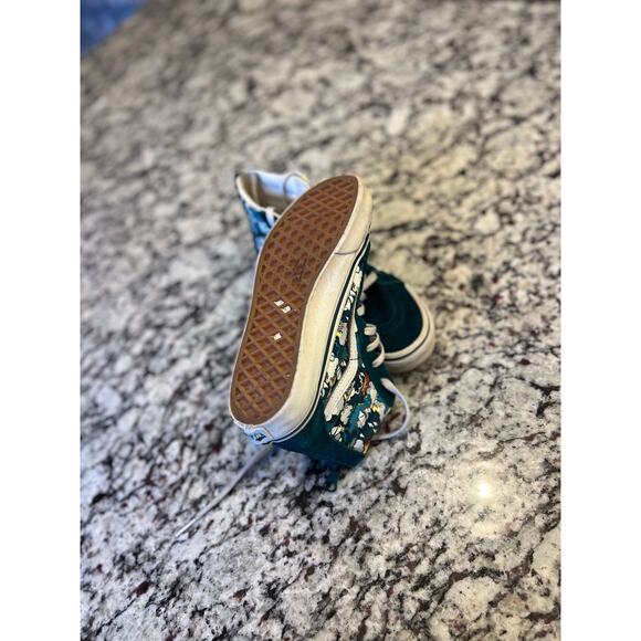 VANS boys dragon high top shoes size 1.5 back zipper - Picture 8 of 12